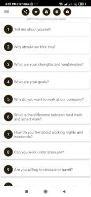 Java Interview Questions and Answers android App screenshot 3